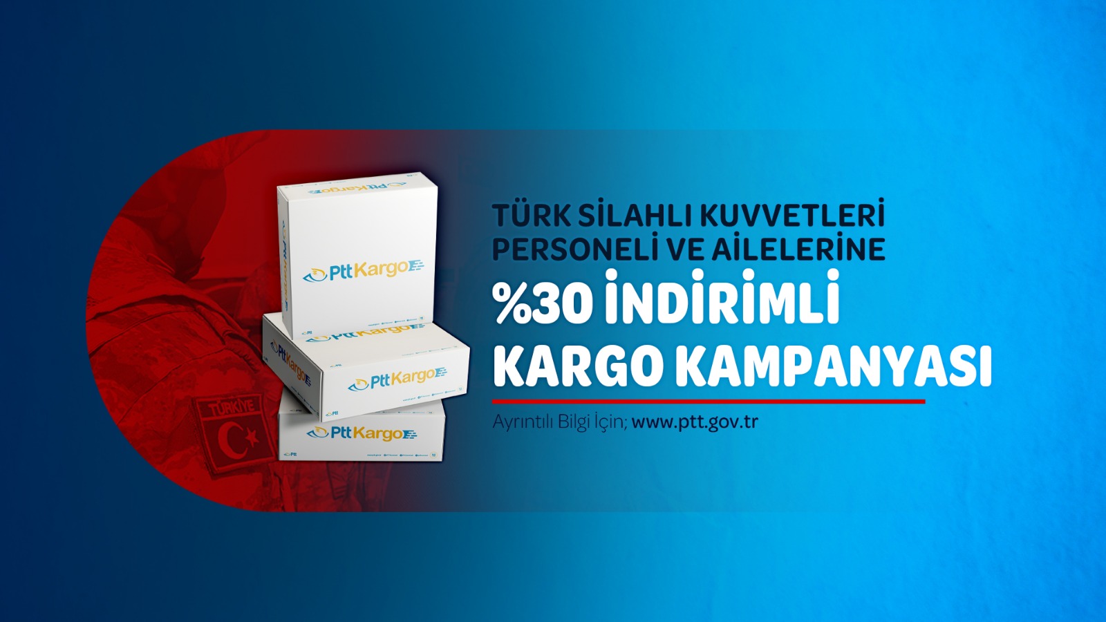 PTT AŞ’DEN TSK’YA ÖZEL KARGO İNDİRİMİ