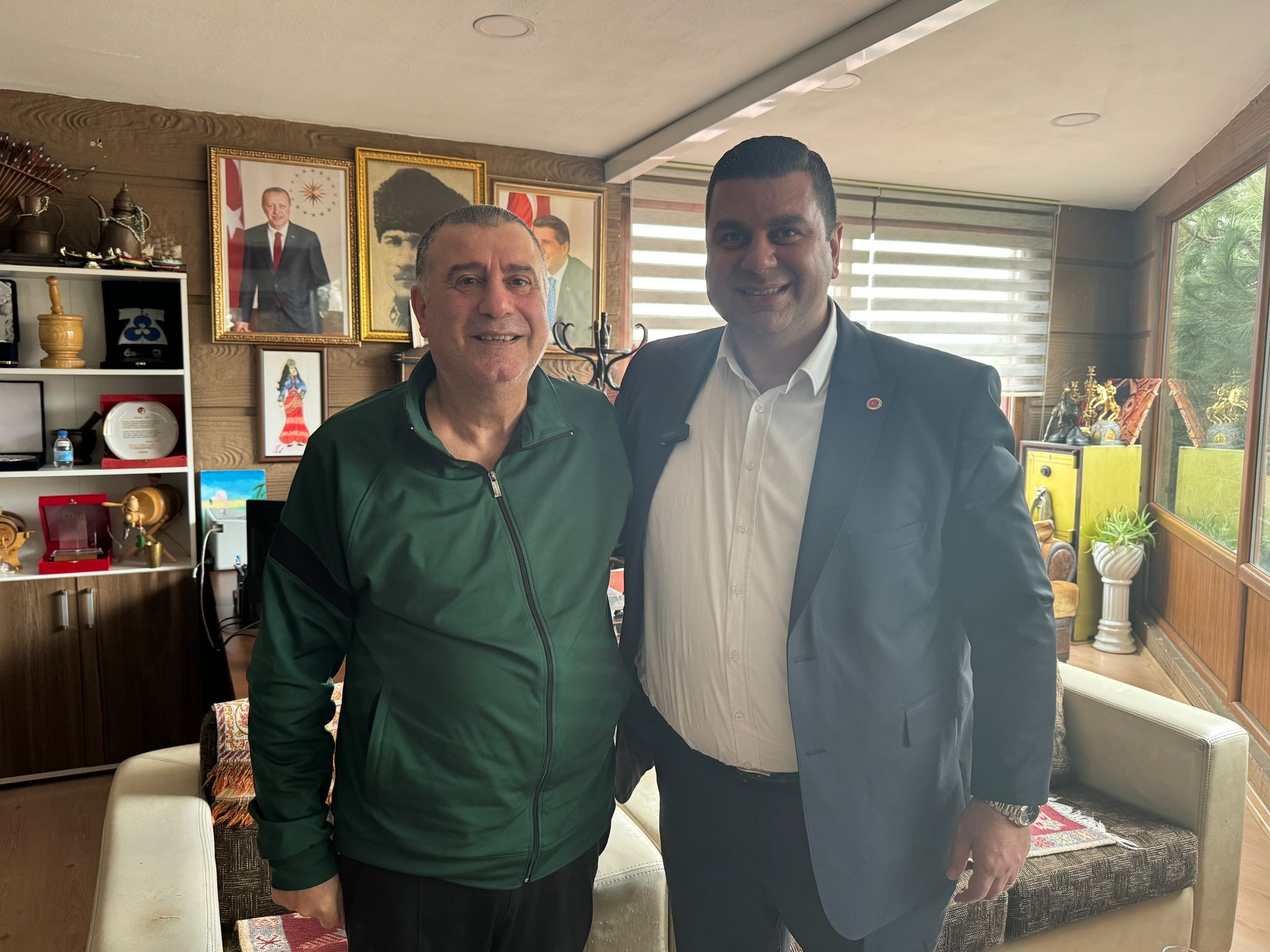 CEM DERELİ SAMİ AYDIN’LA BİR ARAYA GELDİ