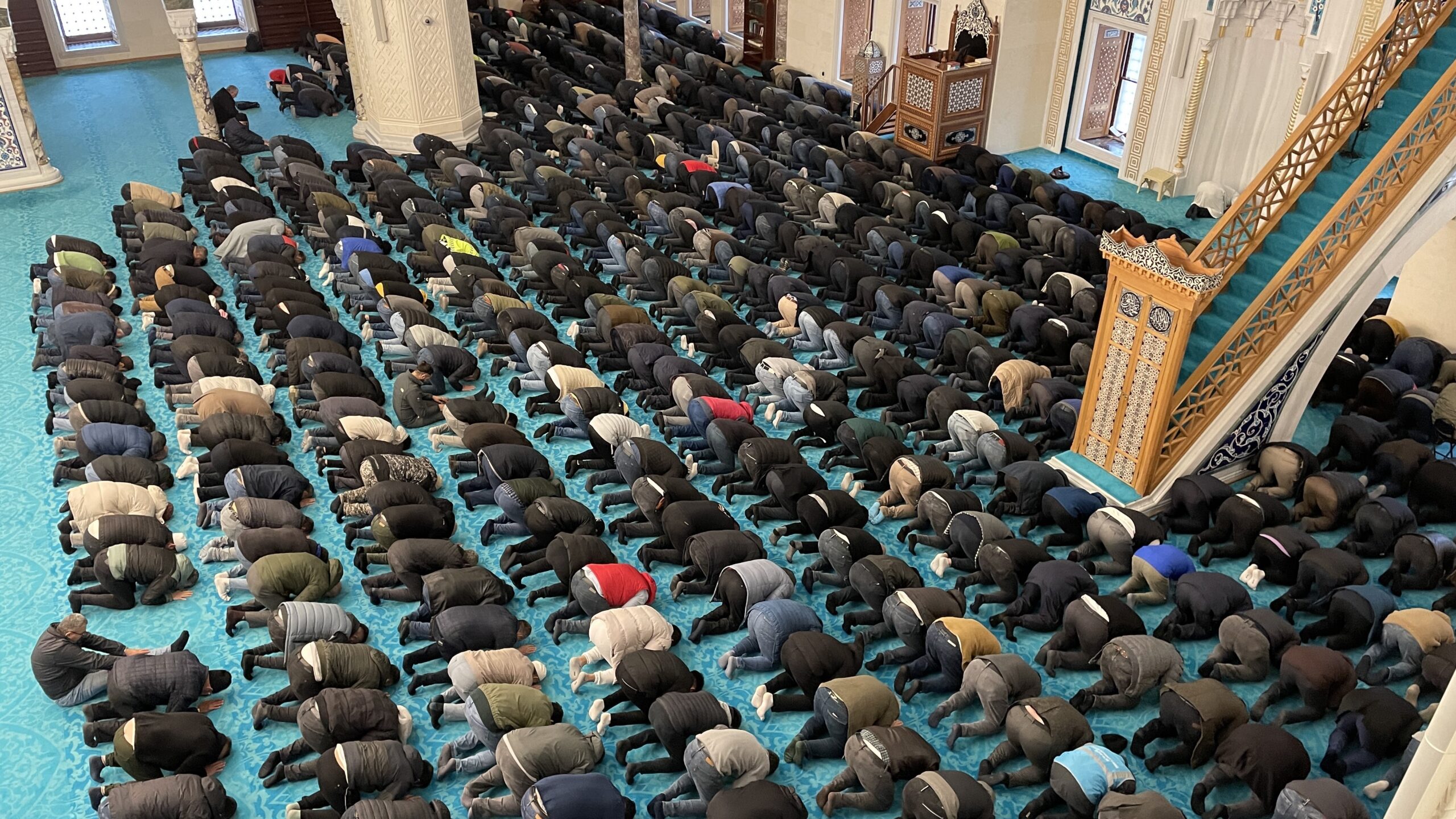 Zonguldak’ta Ramazan Ayı’nın ilk Cuma namazı kılındı