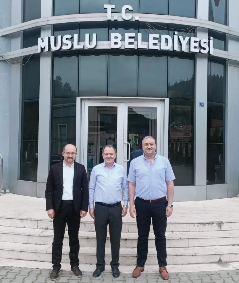 Başkandan Kilimli Muslu ve Gelik belediye başkanlarına ziyaret
