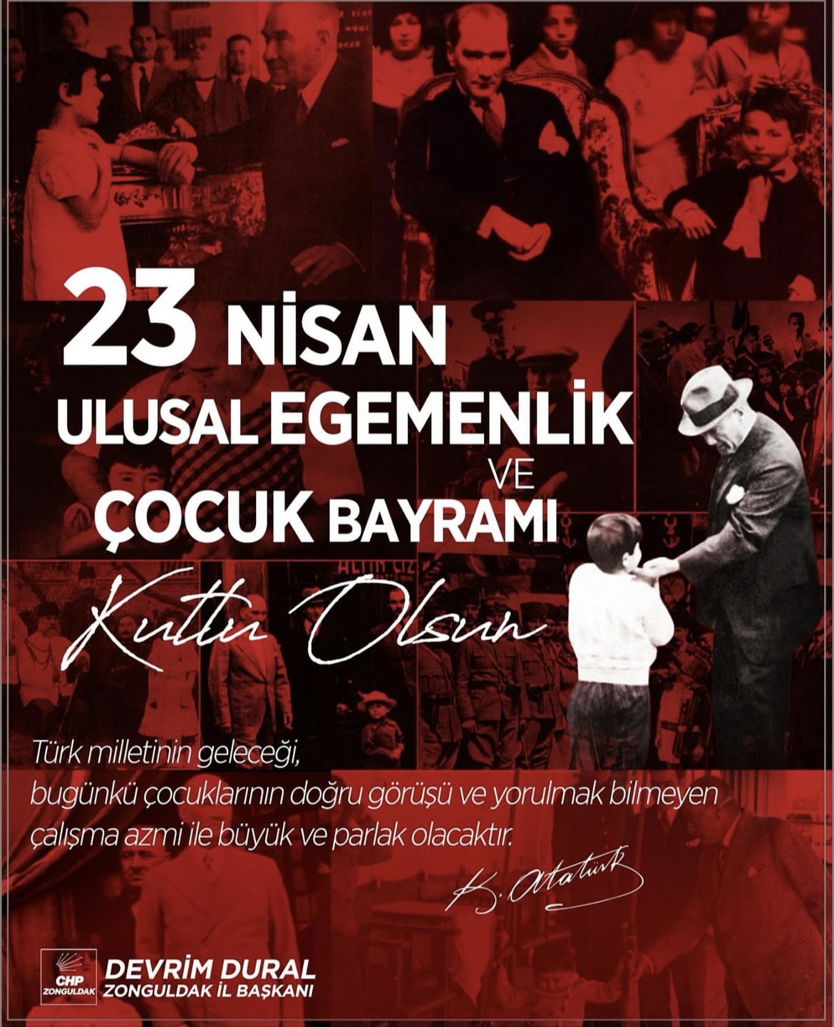 Devrim Dural’ın 23 Nisan Mesajı