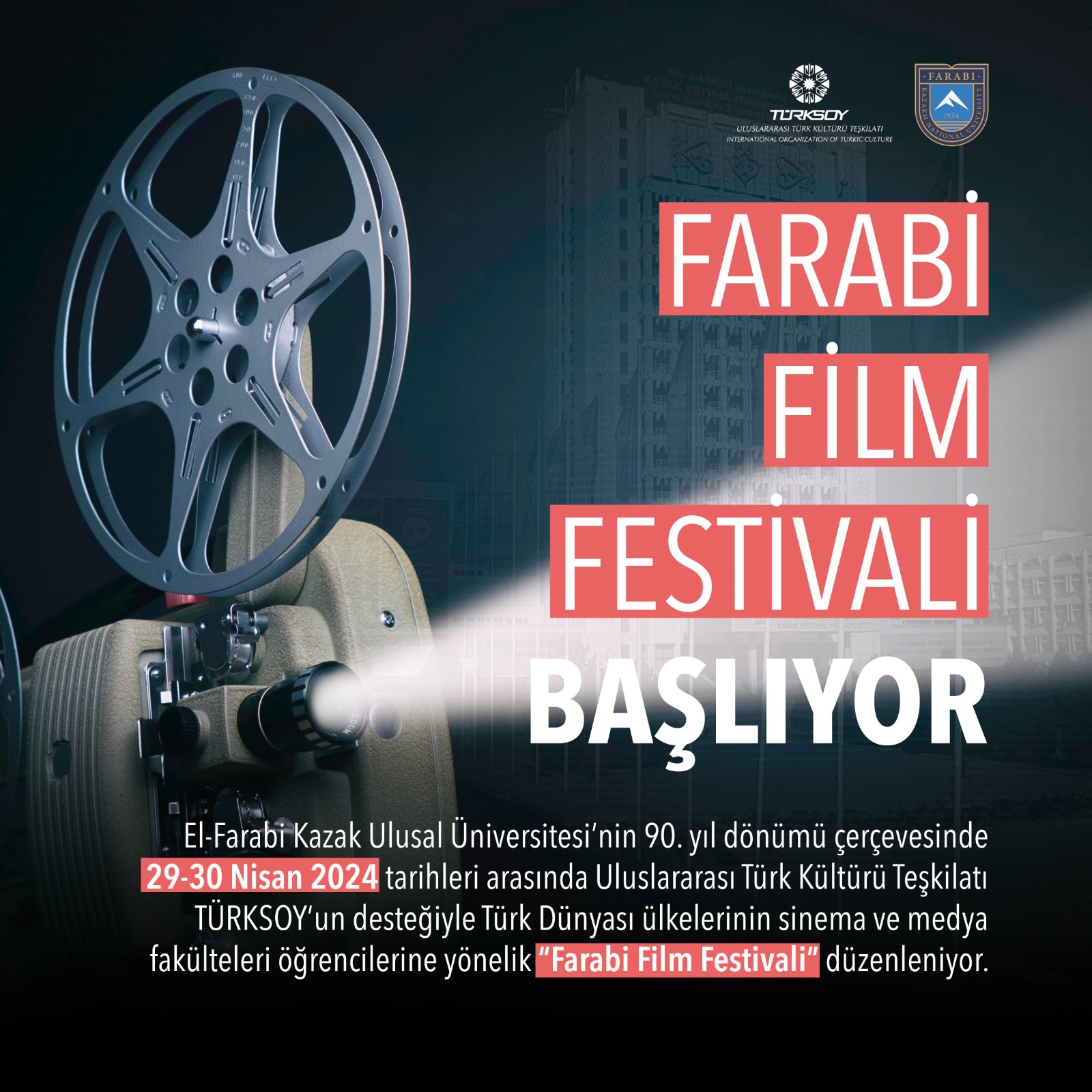 “FARABİ FİLM FESTİVALİ” DÜZENLENİYOR
