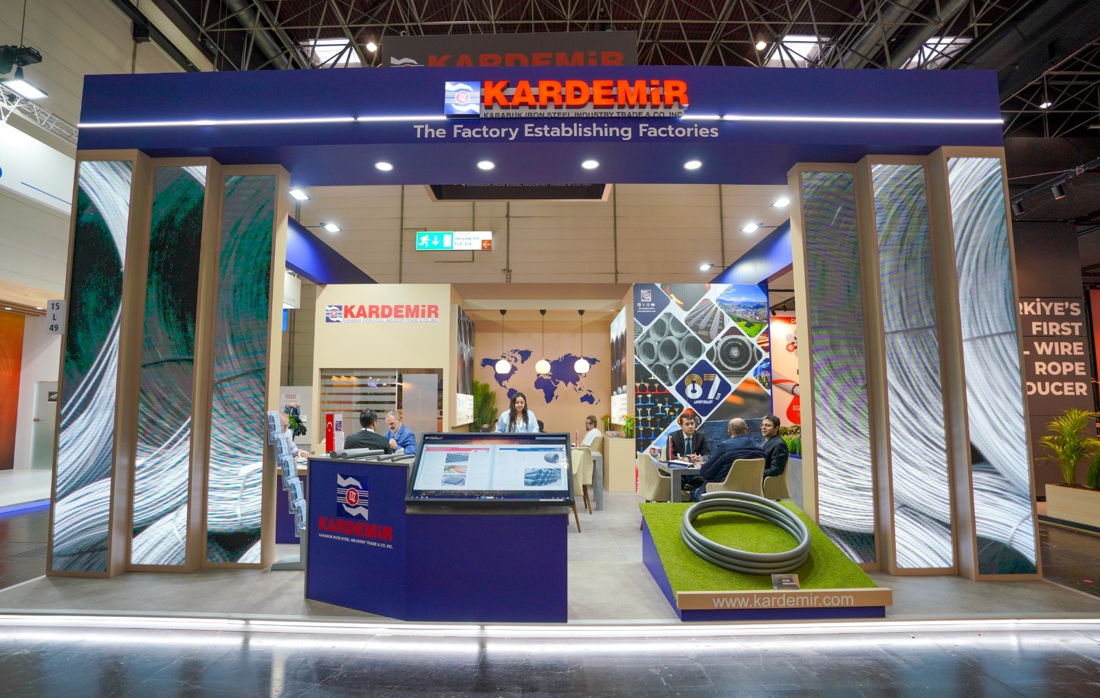 KARDEMİR, Wire and Tube fuarında sektör profesyonelleriyle buluştu