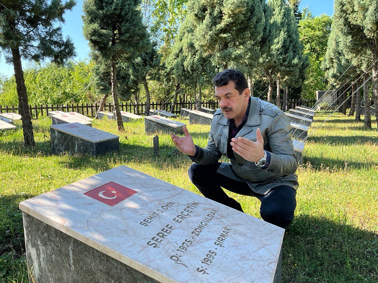 MİLLETVEKİLİ MUAMMER AVCI ŞEHİTLERİ UNUTMADI