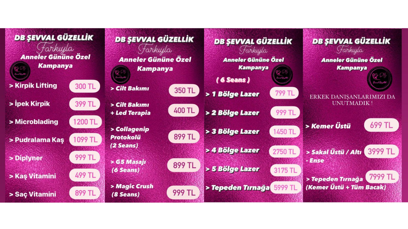 ANNELER GÜNÜNE ÖZEL KAMPANYA!