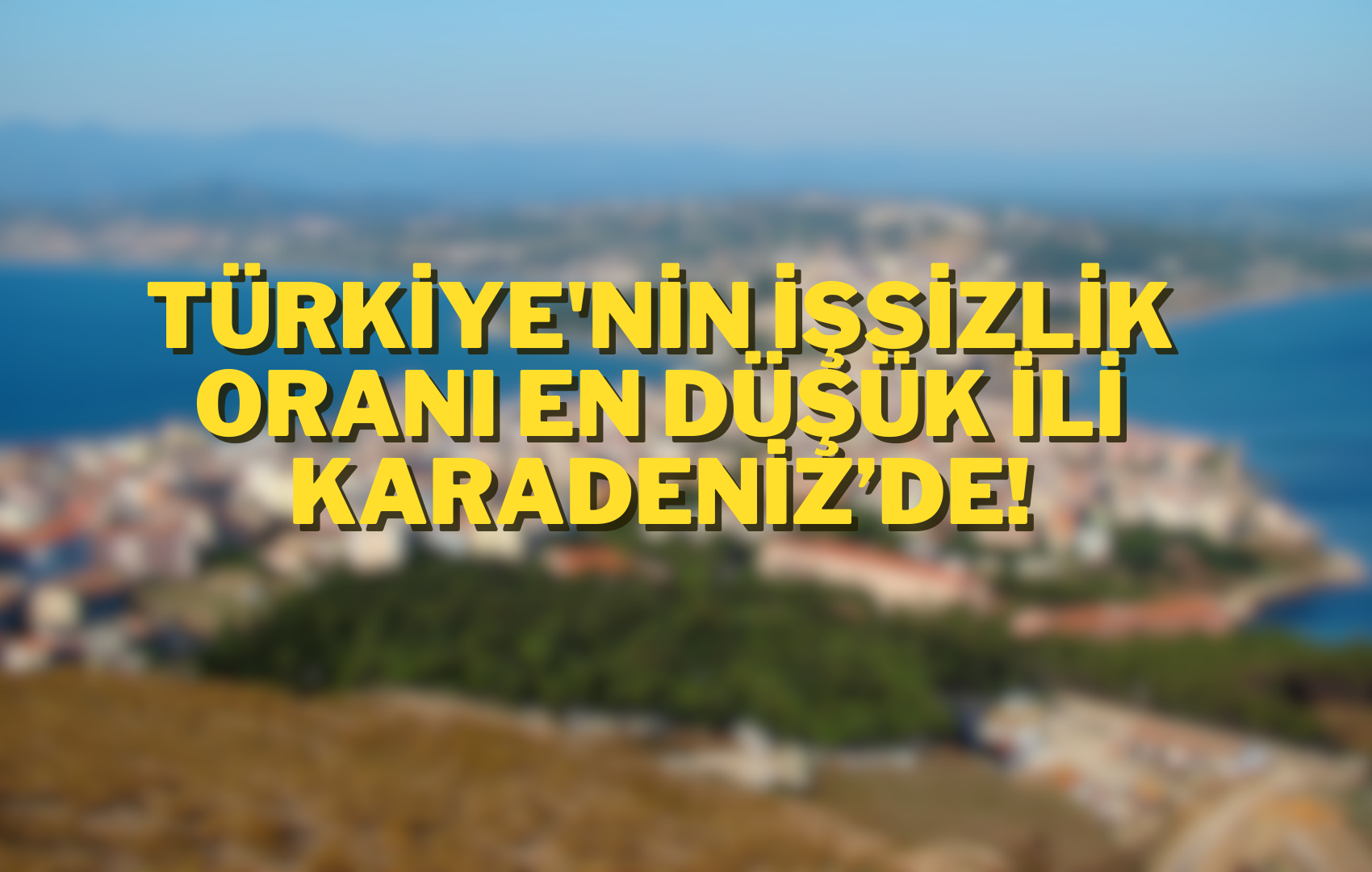Emekli Şehri ve Genç Nüfus Az!