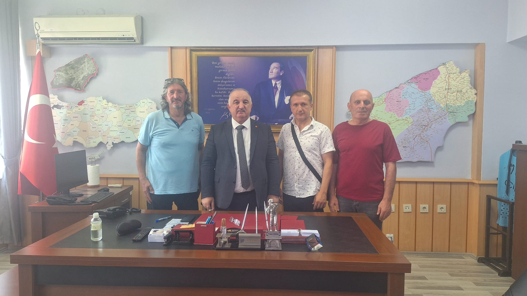 SUBAŞI’YA VEDA ZİYARETİ