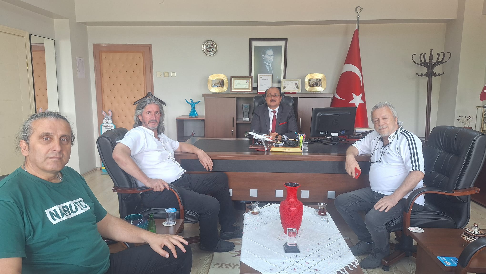 ZGC’DEN MEHMET TÜRK’E VEDA ZİYARETİ