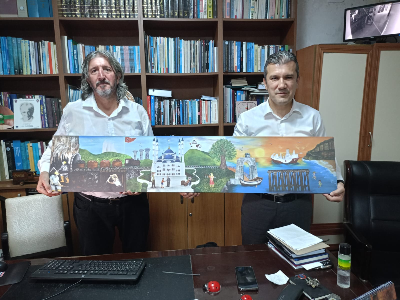 GENÇLİK VE SPOR MÜDÜRÜ ZGC’Yİ ZİYARET ETTİ